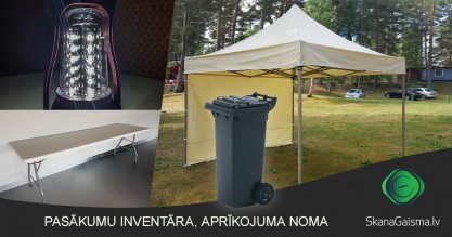 Pasākumu inventāra noma