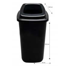 Контейнер для мусора для мероприятий в помещении <br /><span style=text-transform:none;><small> 90 л</small></span>