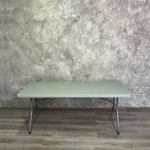 Складной стол на 6 человек | со скатертью или без, 180 см | arenda