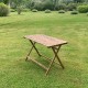 Saliekams koka galds 112 cm | noma