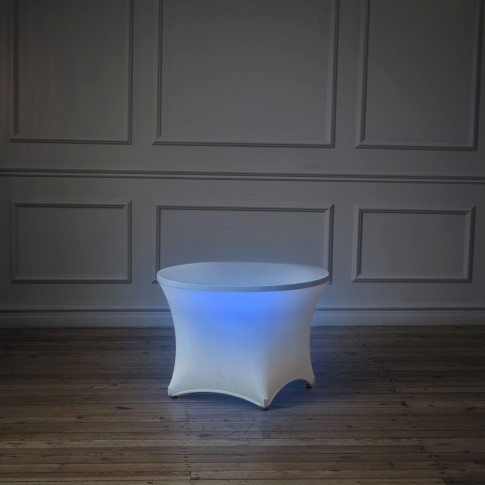 Mazaiz galds ar apgaismojumu (RGB LED, akumulators) | ar vai bez galdauta, 70 cm | noma