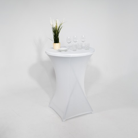 Складная барный стол | со скатертью или без. 80 см | arenda