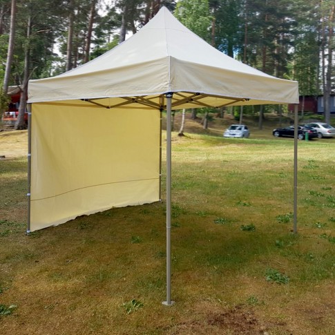 Telts - nojume | krēmkrāsas, 3×3 m Telts - nojume | krēmkrāsas, 3×3 m